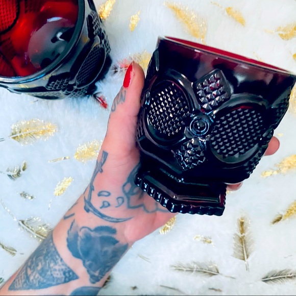 Antique - Set of 2 “Sandwich Glasses” - Picture 4 of 6